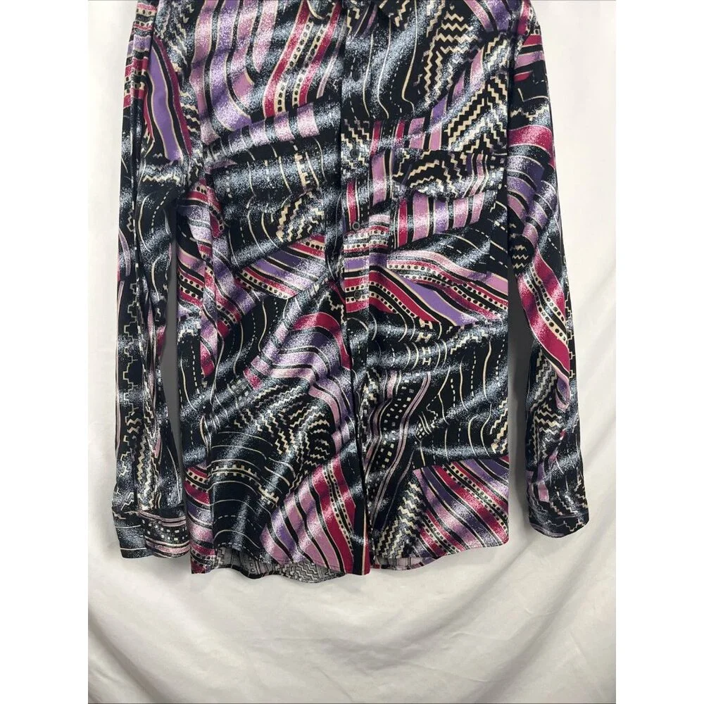 Roper Rodeo Multi-Colour & Patterned Western Cowboy Men's Size Large - Picture 3 of 8
